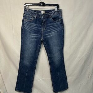 Driftwood Jeans Women Size 29 Blue Mid Rise Bootcut Stretch Denim 31x30